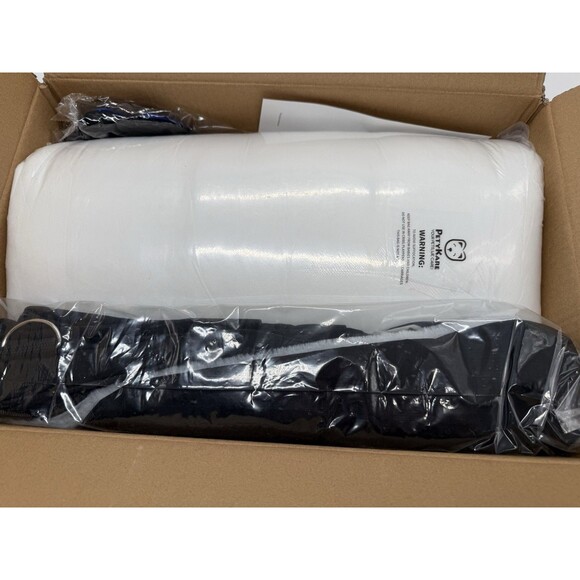 Dog Car Seat Waterproof Booster w Storage Pockets Groom Glove Small Black Gray - Picture 14 of 16